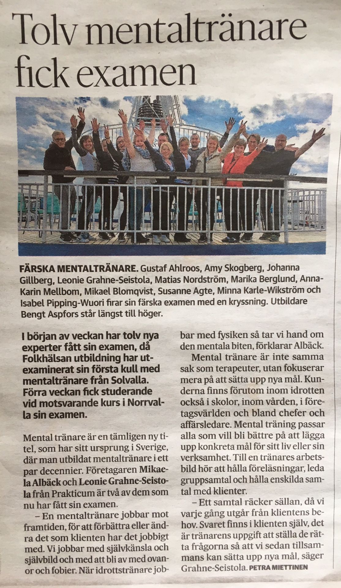 Hufvudstadsbladet 18.05.2017