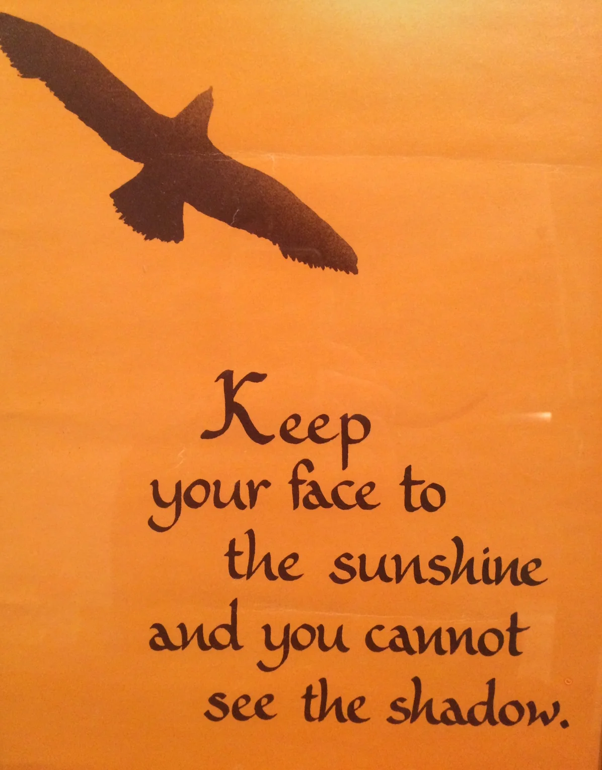 Låt vårsolen lysa upp alla mörka vrår i ditt inre förråd och låt vårvindarna blåsa dem rent från all skit!