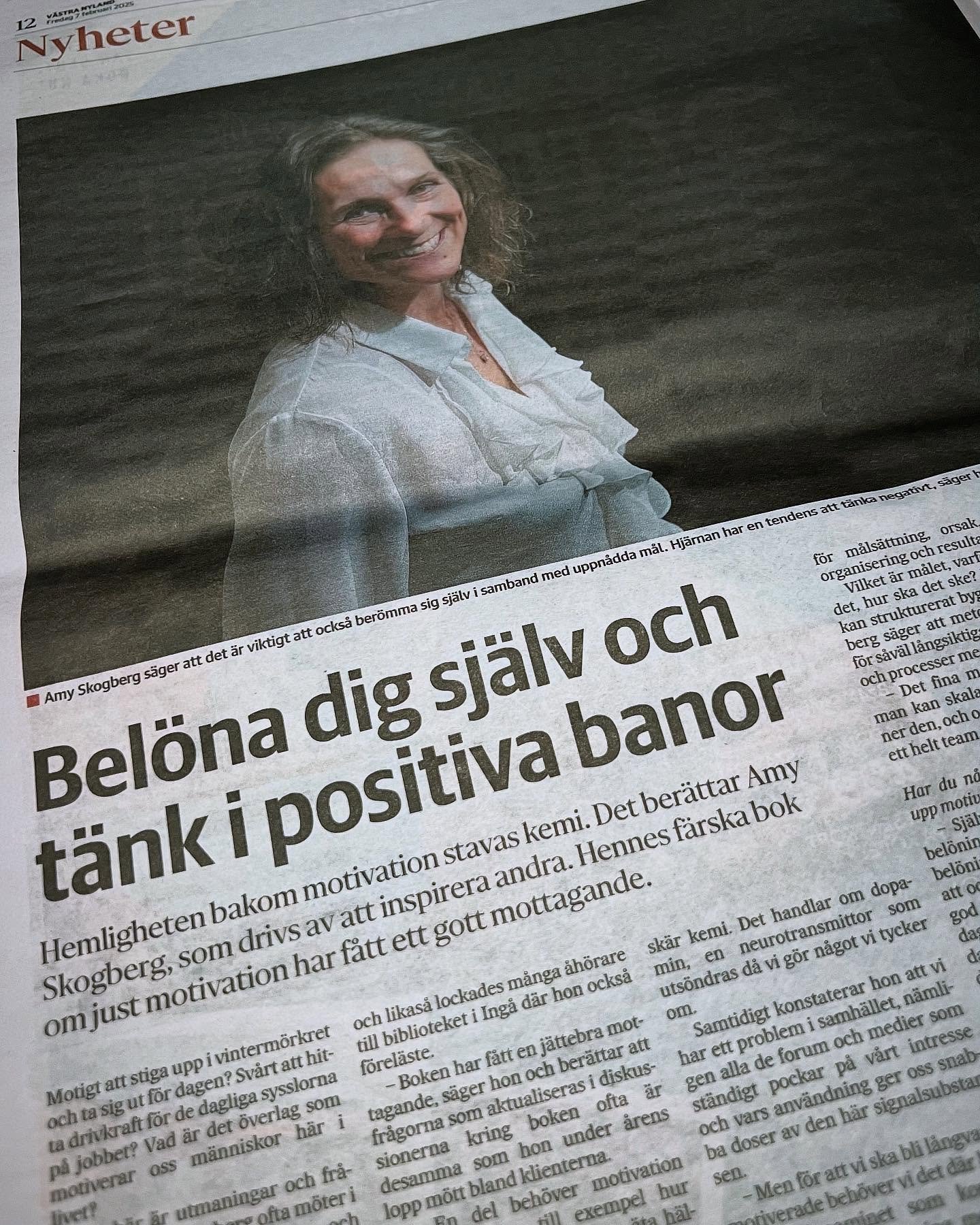 V&auml;stis! Den k&auml;raste av tidningar. Min hembygdstidning. Som gjorde mig &ouml;verlycklig redan som 7-&aring;ring med en liten notis fr&aring;n Tenala sportplan☺️ Som g&ouml;r mig &ouml;verlycklig n&auml;stan 50 &aring;r senare med en s&aring;