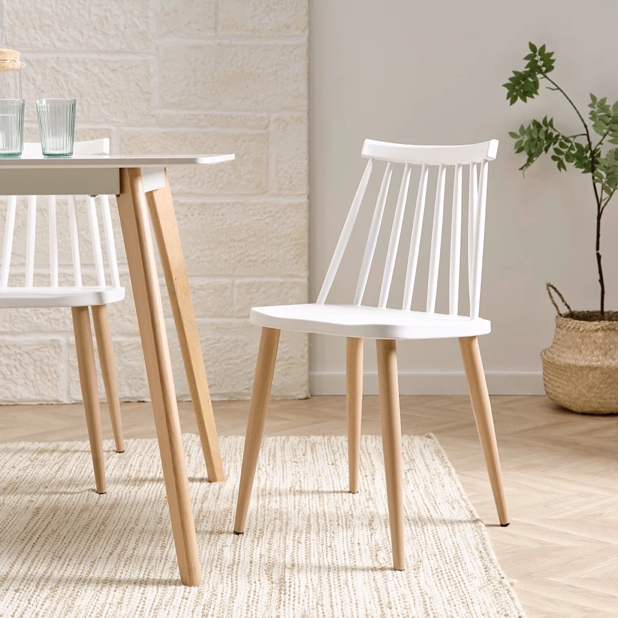 Silla de estilo nórdico PALMA — BLUMVER.