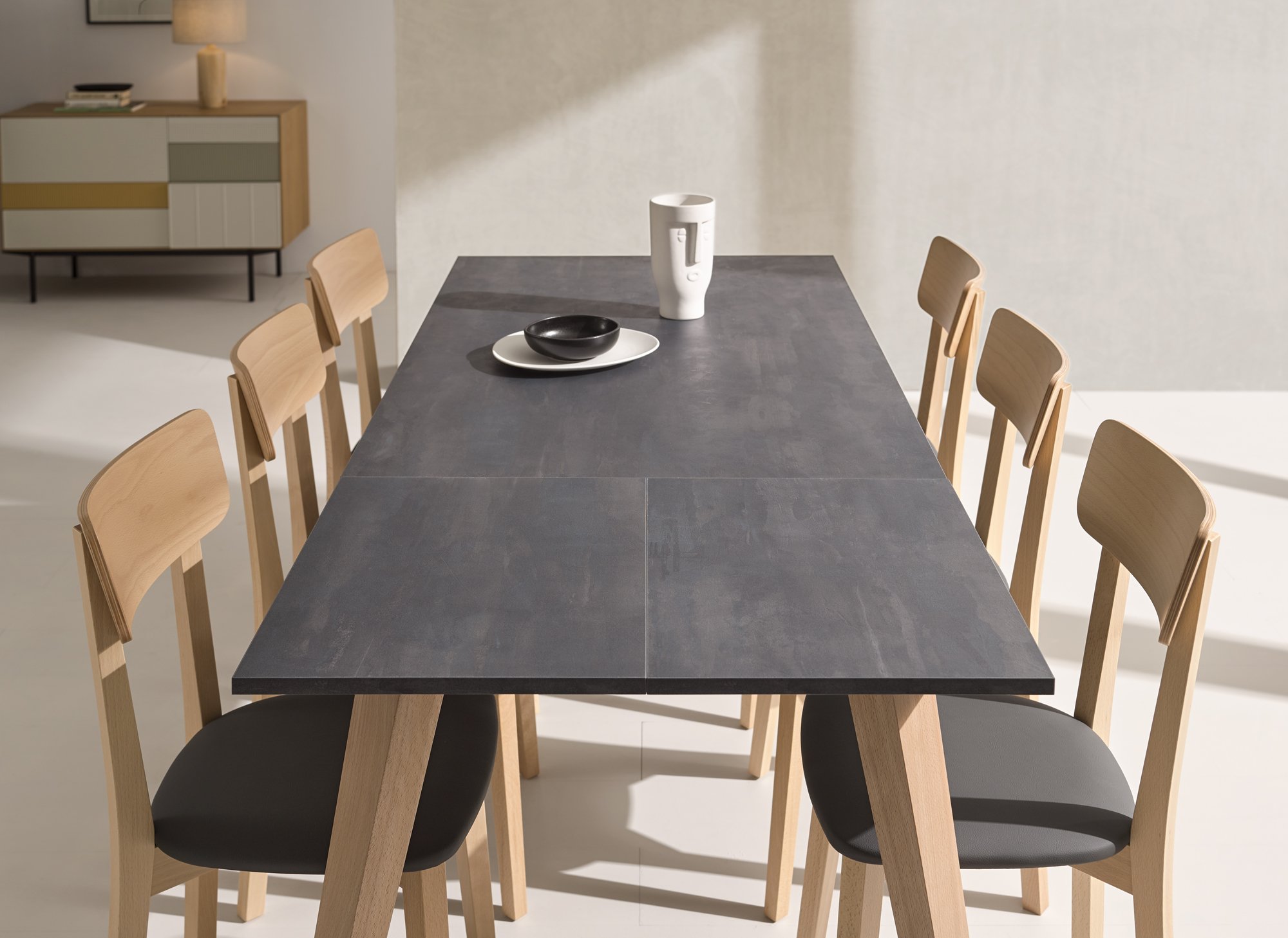 robot usuario Molestia Descubre las mesas modernas de madera para comedor — BLUMVER.