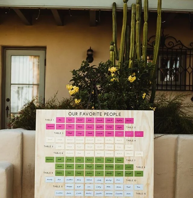 Katelyn + Sara ✨ - #odonnellhouse 📸 @hannah.costello design + styling @onedarlingday #onedarlingday #palmspringsweddingplanner #palmspringswedding #weddingseatingchart #customseatingchart #seatingchartideas #laweddingstylist #palmspringsweddingvenue