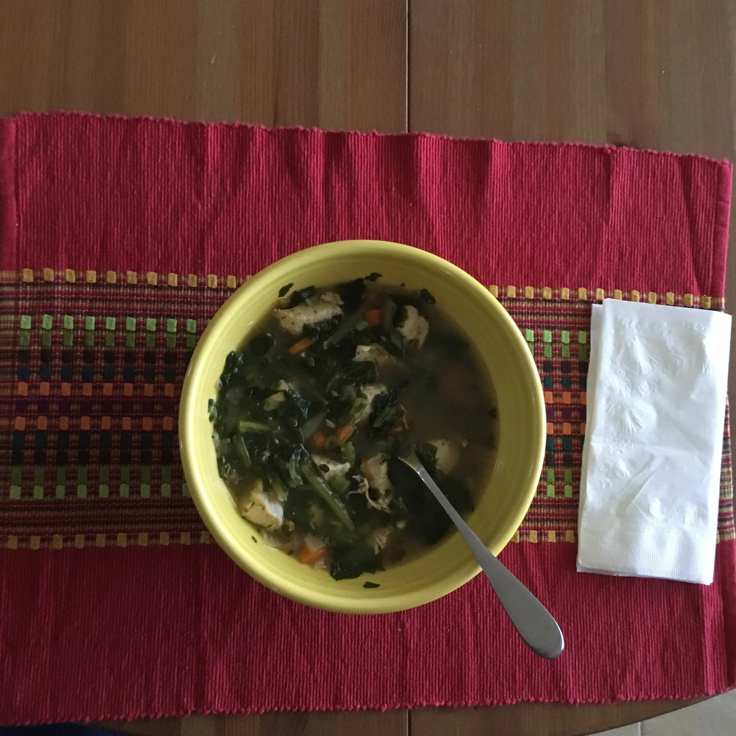 When my dad's sick...