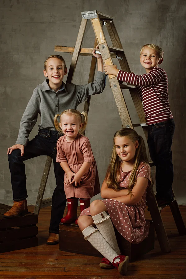 Fall Photo Ideas Four Kids September.jpg