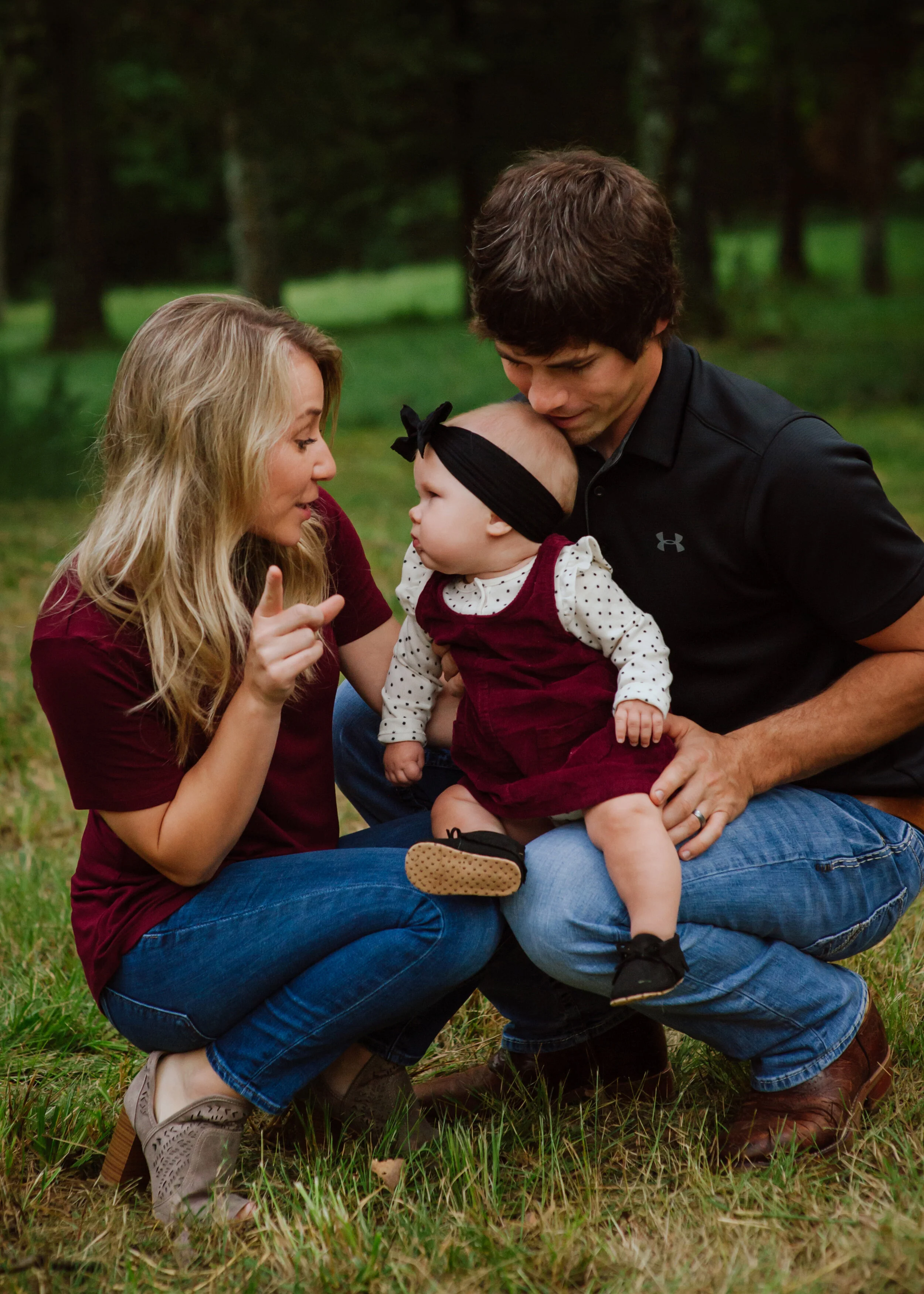 And so begins a long life of instruction from Mom
