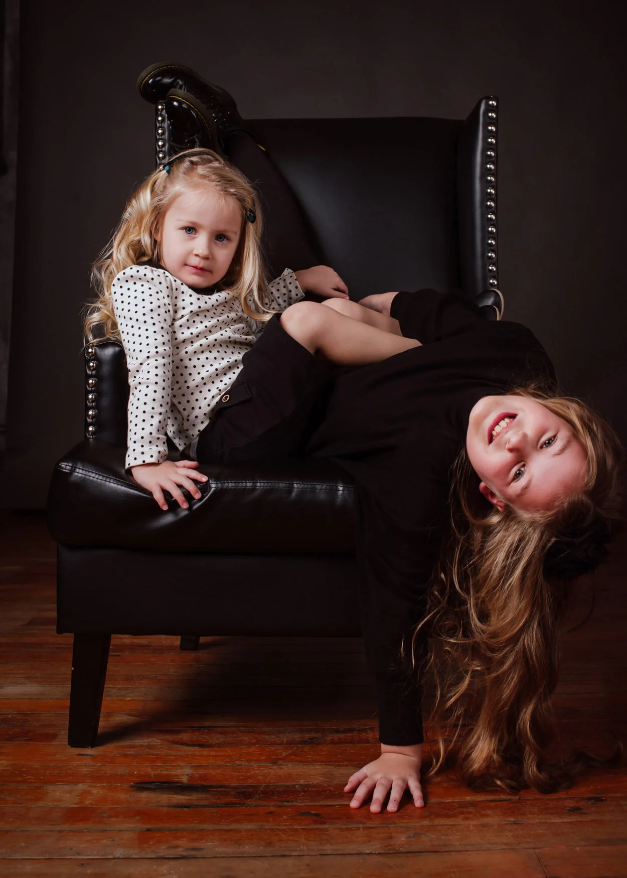 The sassy sisters together.