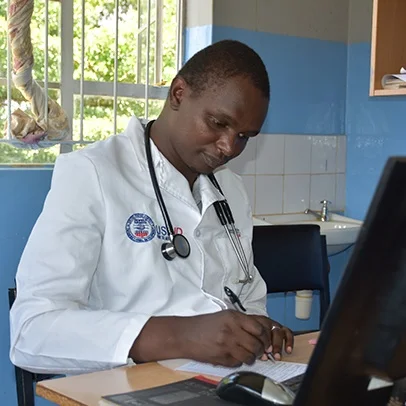 People of AMPATH: Douglas Momanyi, Clinical Officer