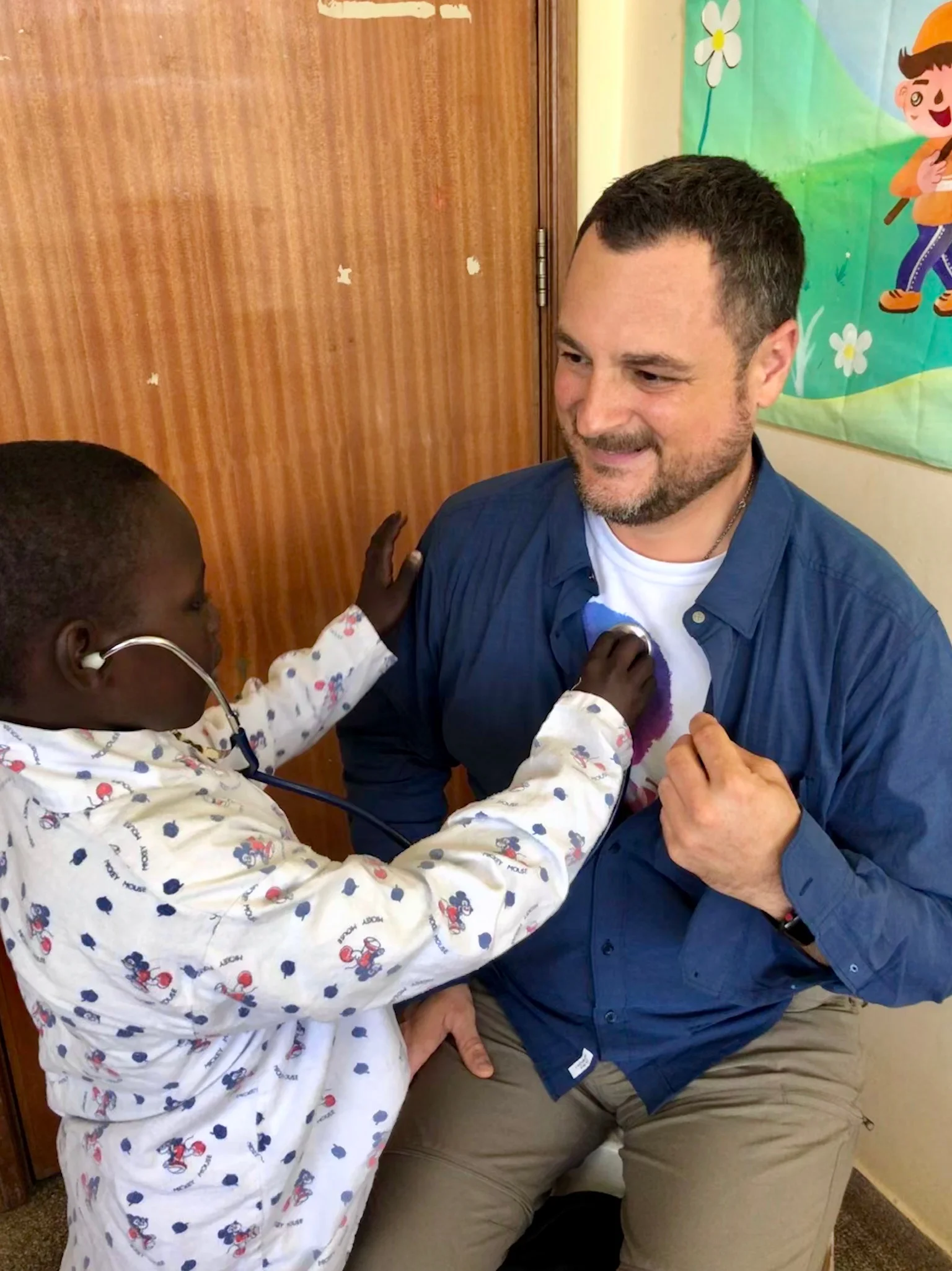 Alex Rempis, Sally Test’s grandson, was the first member of the Test family to visit the child life program named after their matriarch.