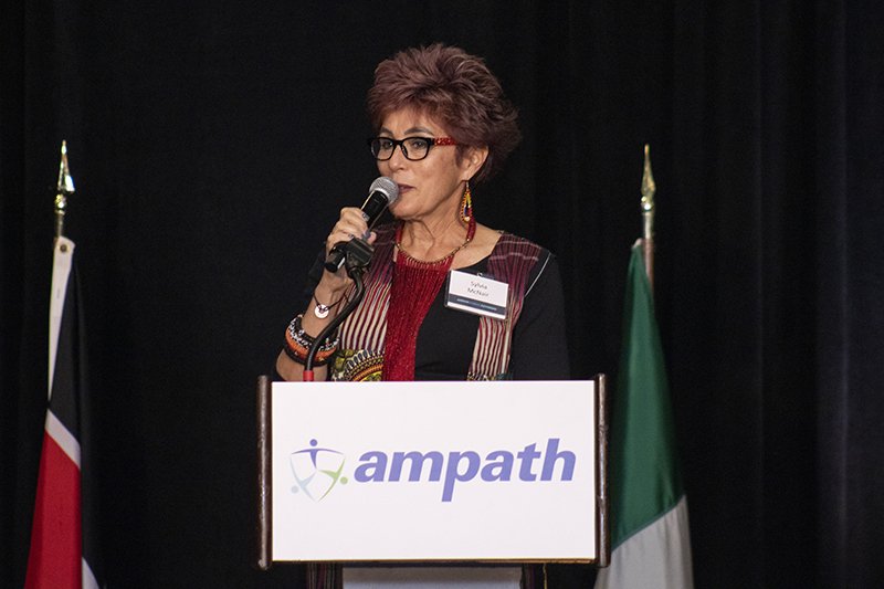  Grammy award winner and AMPATH supporter Sylvia McNair served as emcee for the evening.  