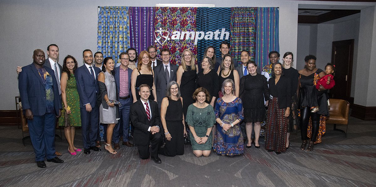  The two-day event gave past AMPATH team leaders and trainees a chance to reconnect. 