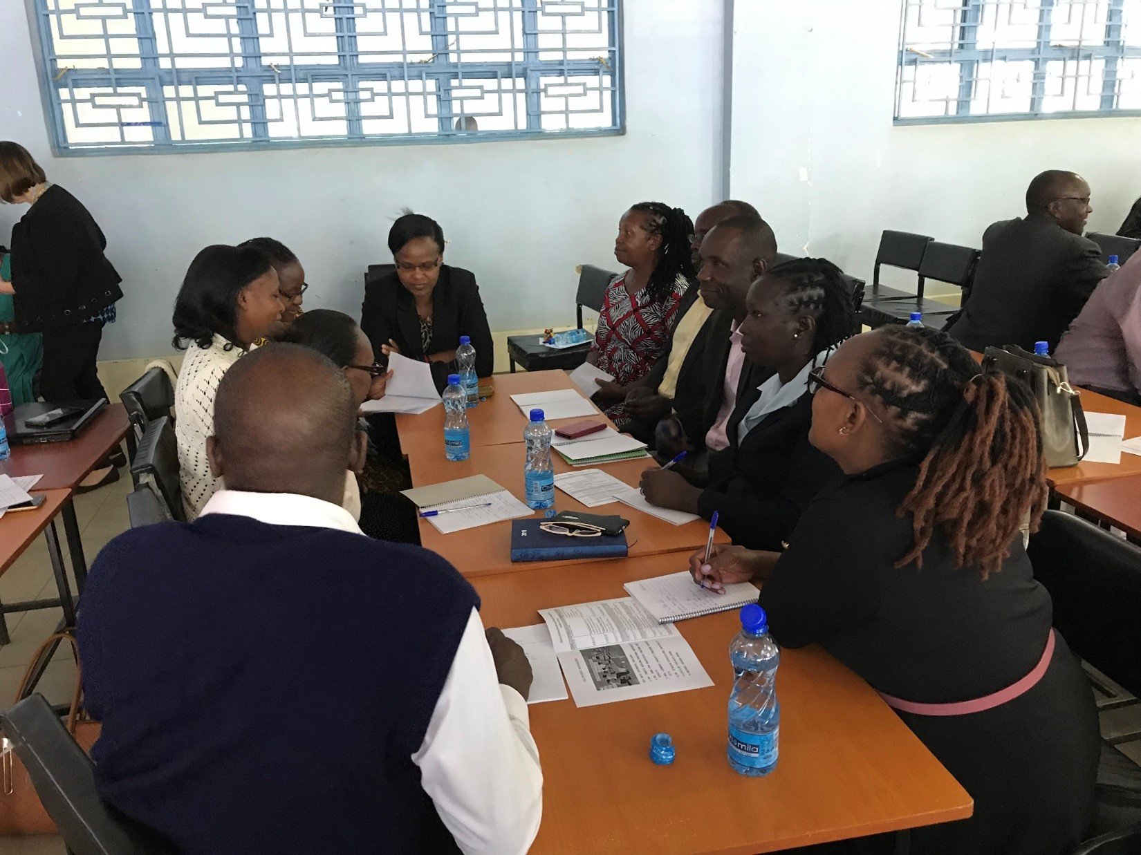  &nbsp;  Nurses and nursing educators from all of Uasin Gishu County in breakout sessions during the 1st annual Clinical Nurse Educators Research Symposium. 
