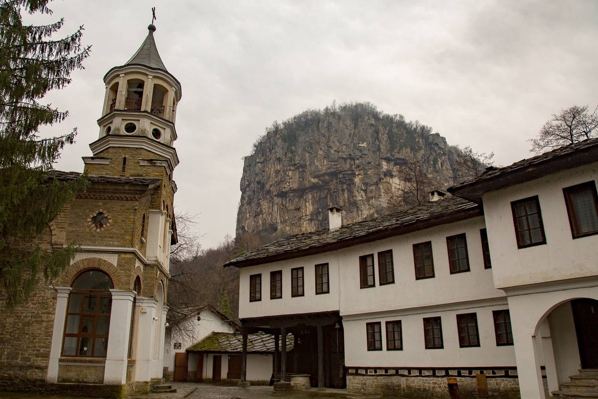 Dryanovo Monastery in the mountains of Bulgaria has quite a history and stunning views all around. Dedicated to St. Archangel Michael, the monastery was founded in the l2th century and near the summer residence of the Bulgarian rulers from the Assen dynasty.