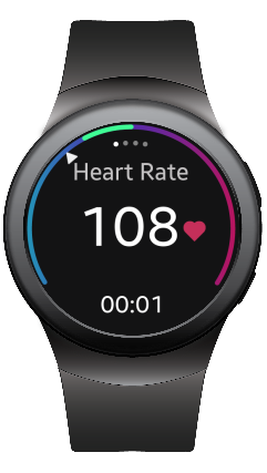 &nbsp; &nbsp; &nbsp; &nbsp; &nbsp;Heart rate mode