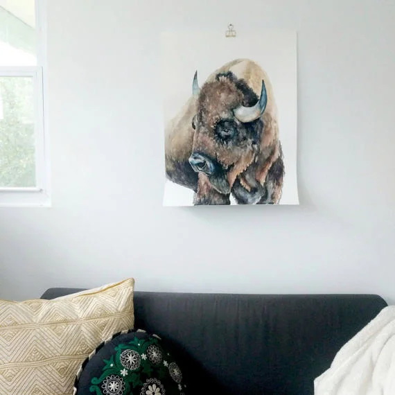 Buffalo Print | Ampersand Mother