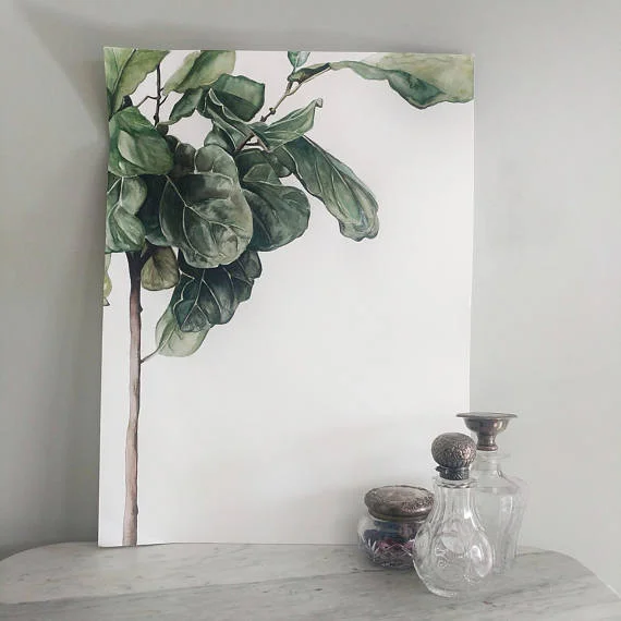 Fiddle Leaf Print | Ampersand Mother