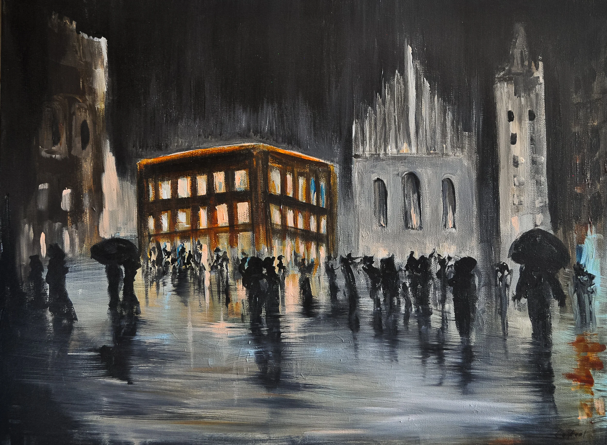 Marienplatz at Night