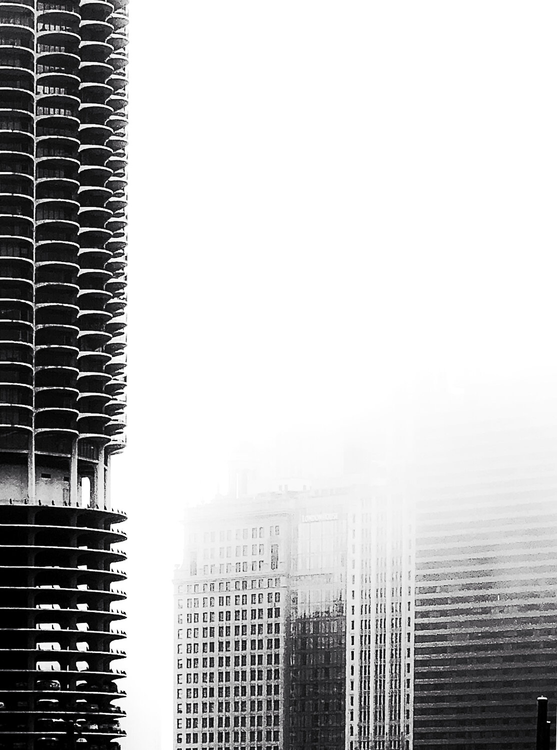 Fog at Marina Tower