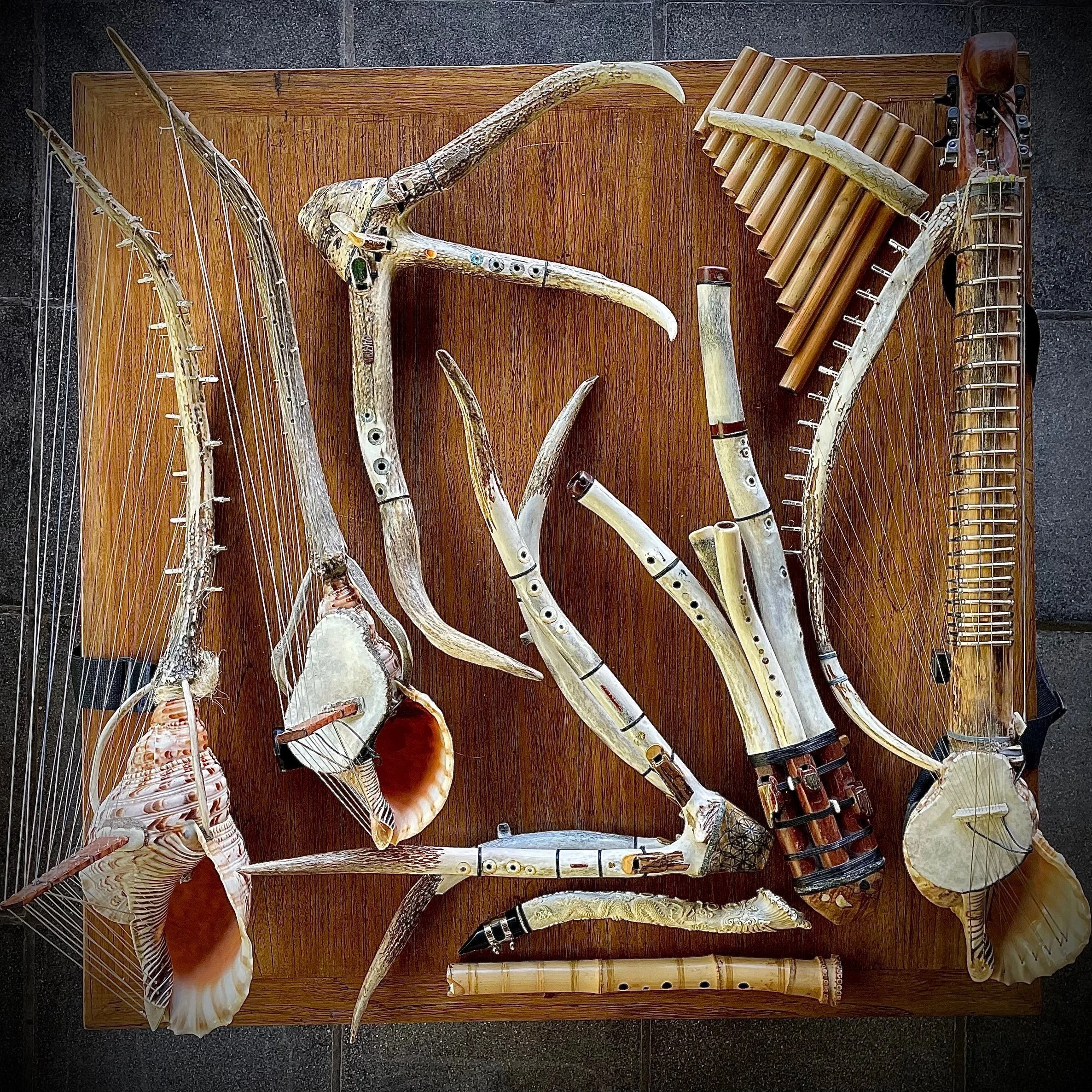 Unique Nature Instruments Timeless treasures crafted from found natural materials. Rootflute ...