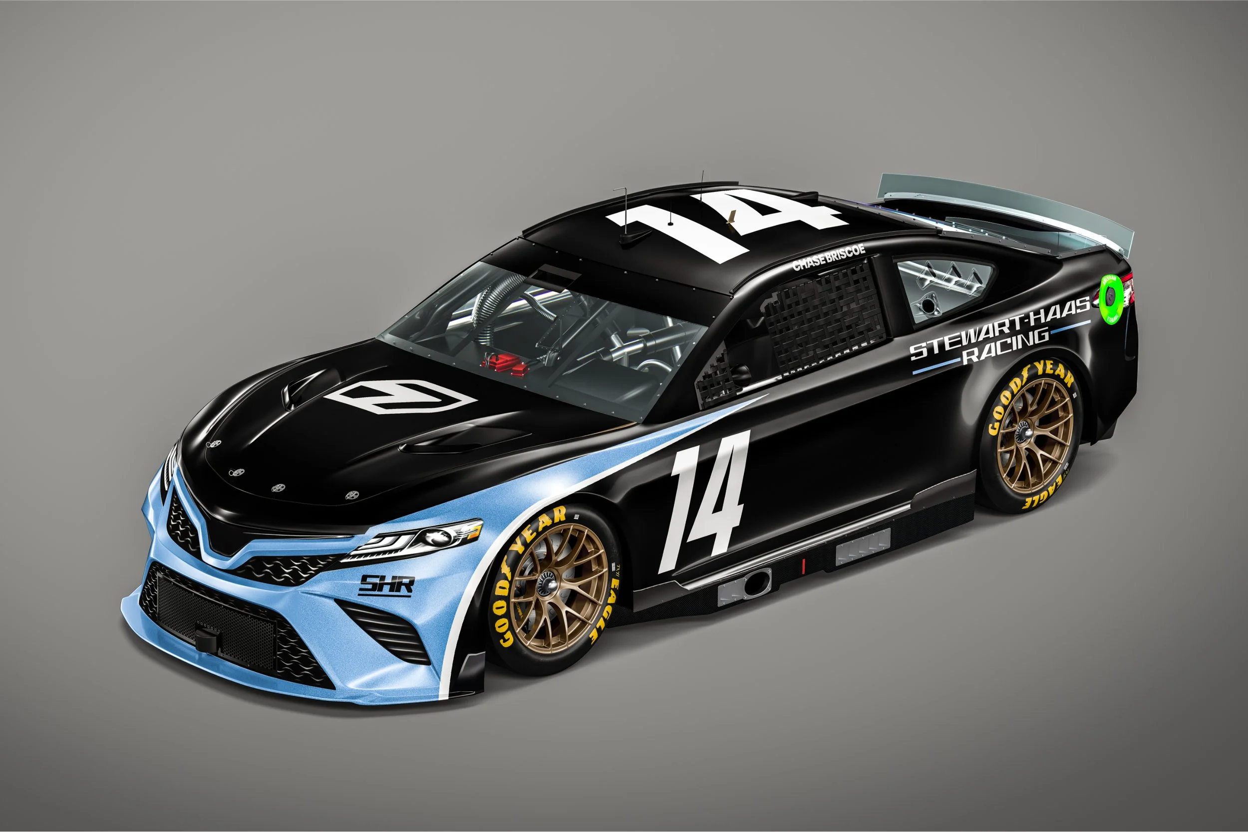 stewart haas racing branding