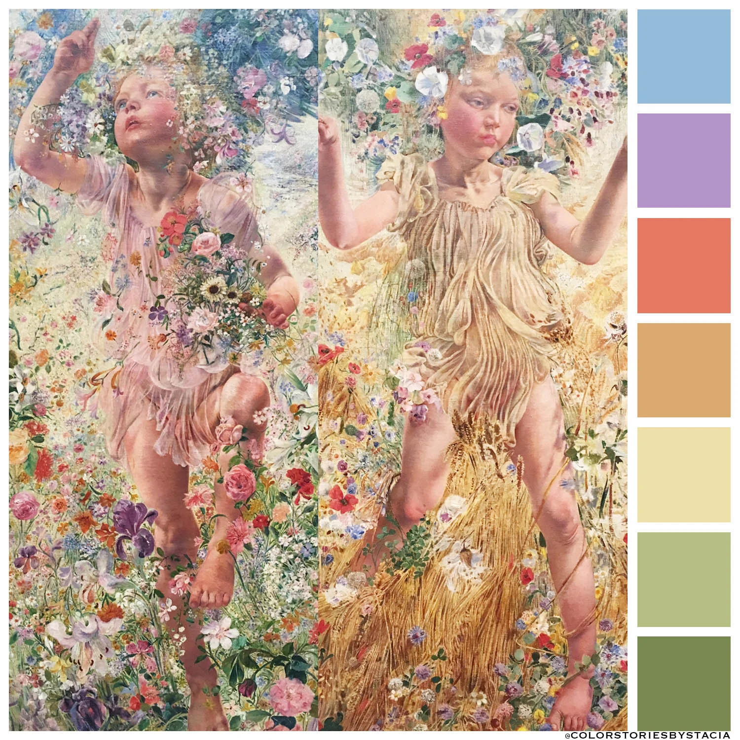 Spring/Summer by Leon Frederic, 1894