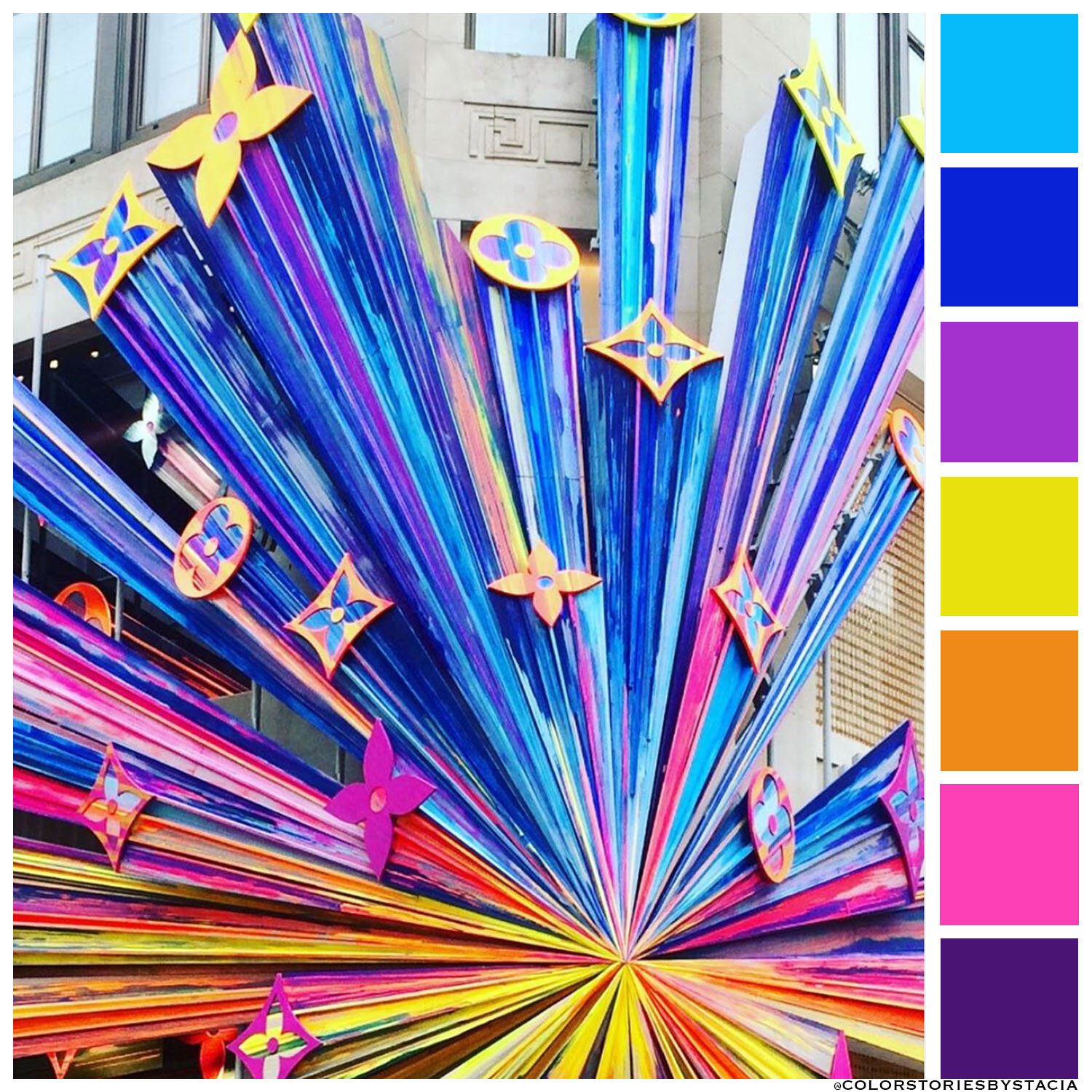 Rainbow Bright Louis Vuitton London