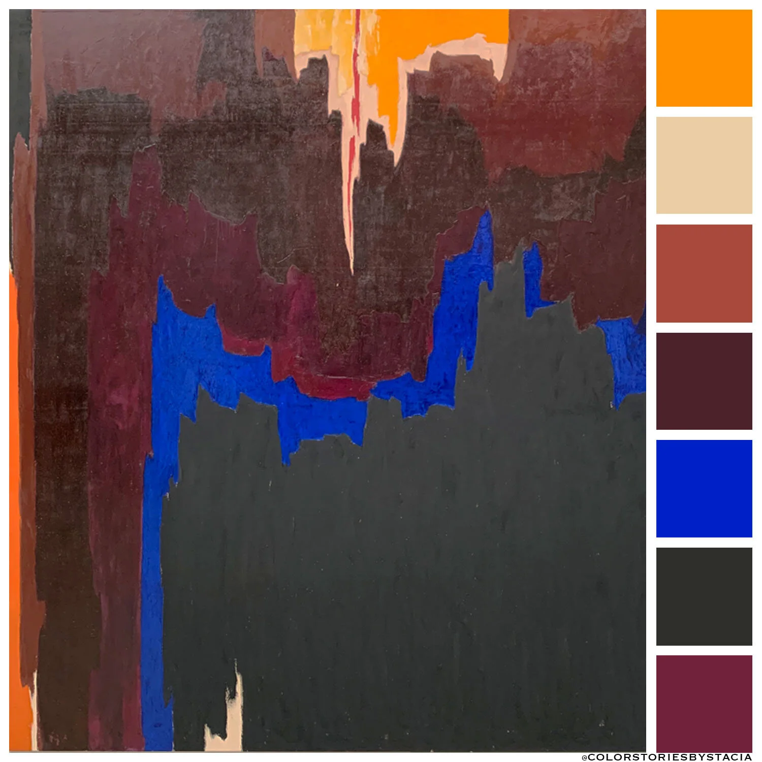 Abstract Expressionist Clyfford Still 