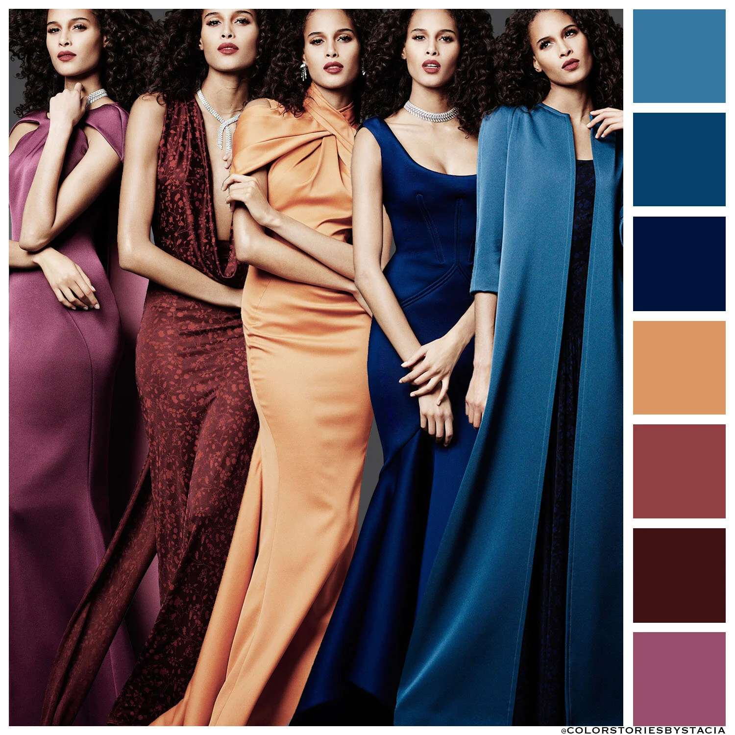 Zac Posen Jewel Tones