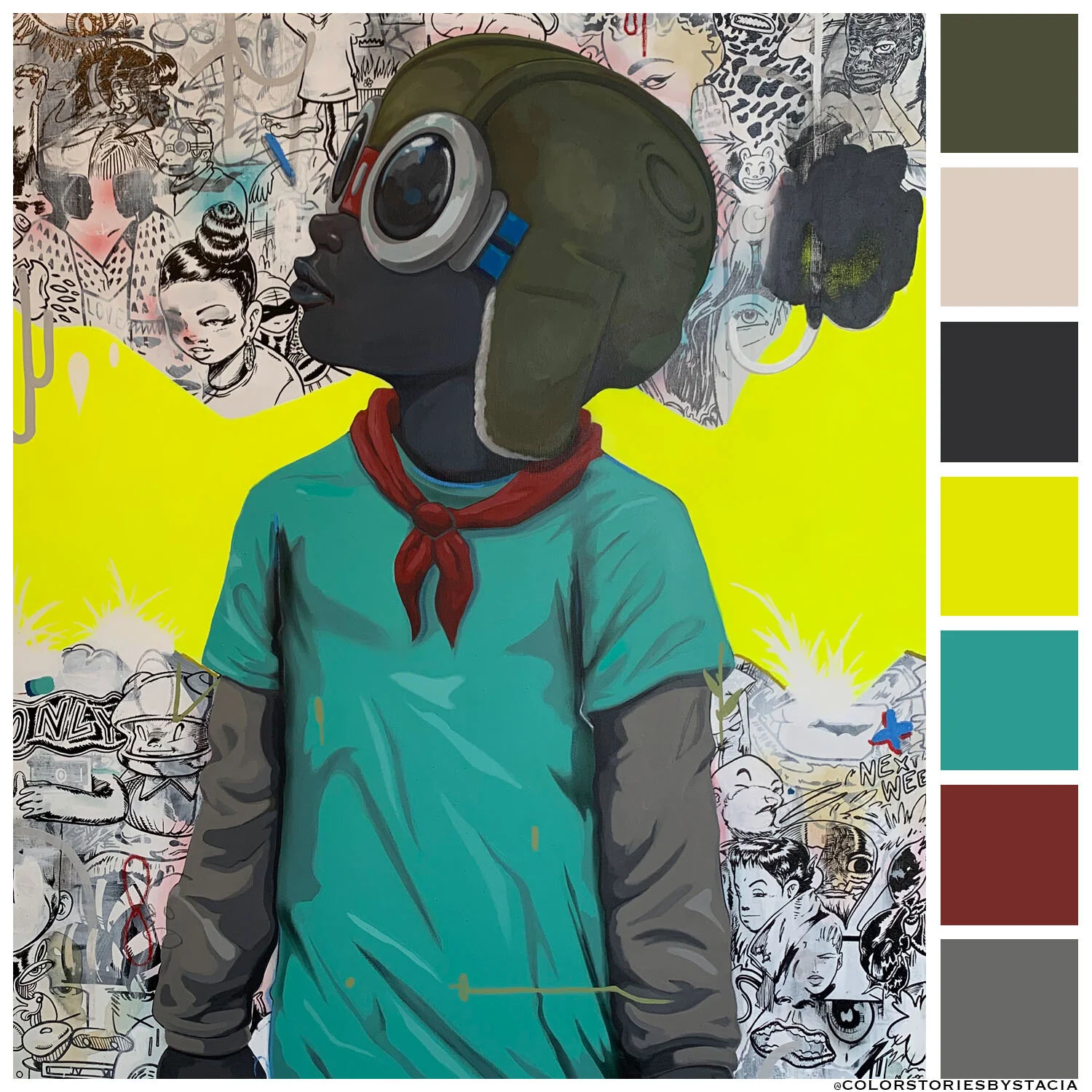 Flyboy by Hebru Brantley Nevermore Park