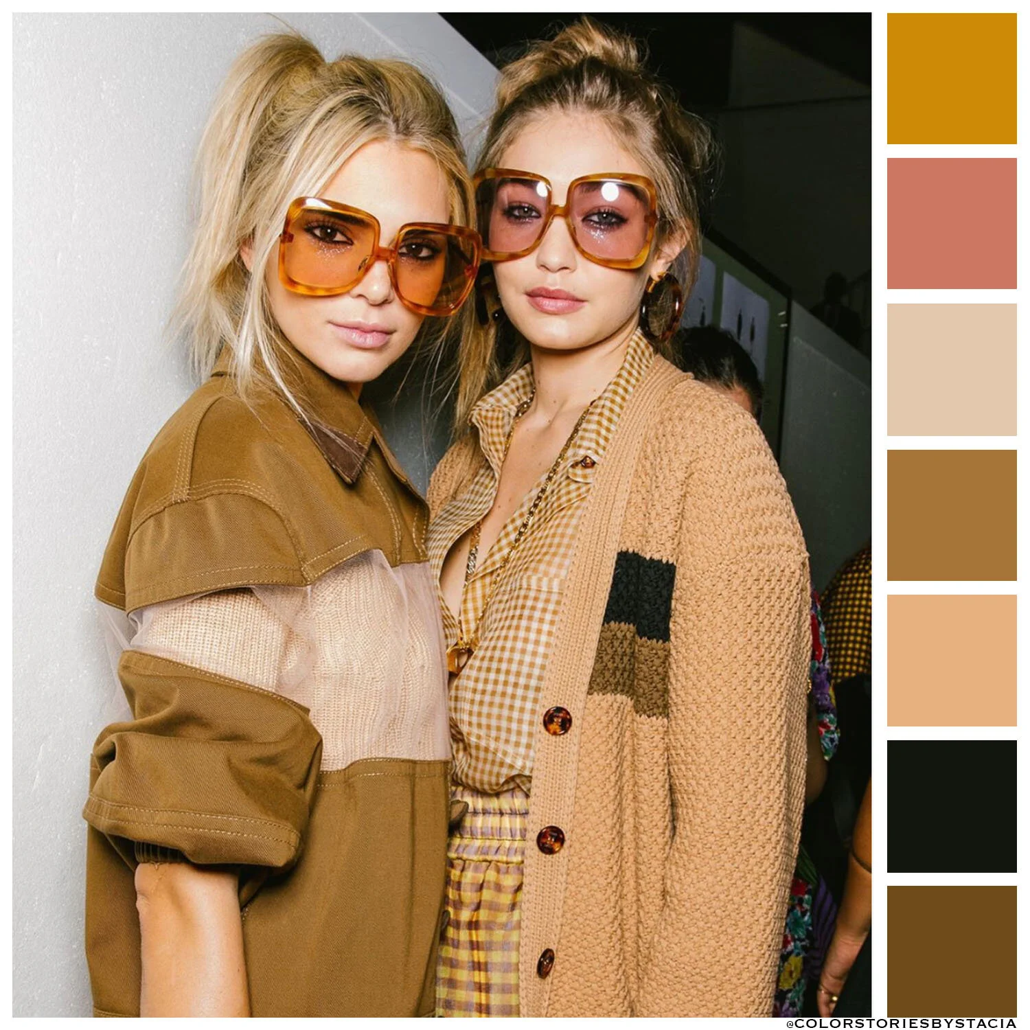 Kendall and Gigi for Fendi SS2020