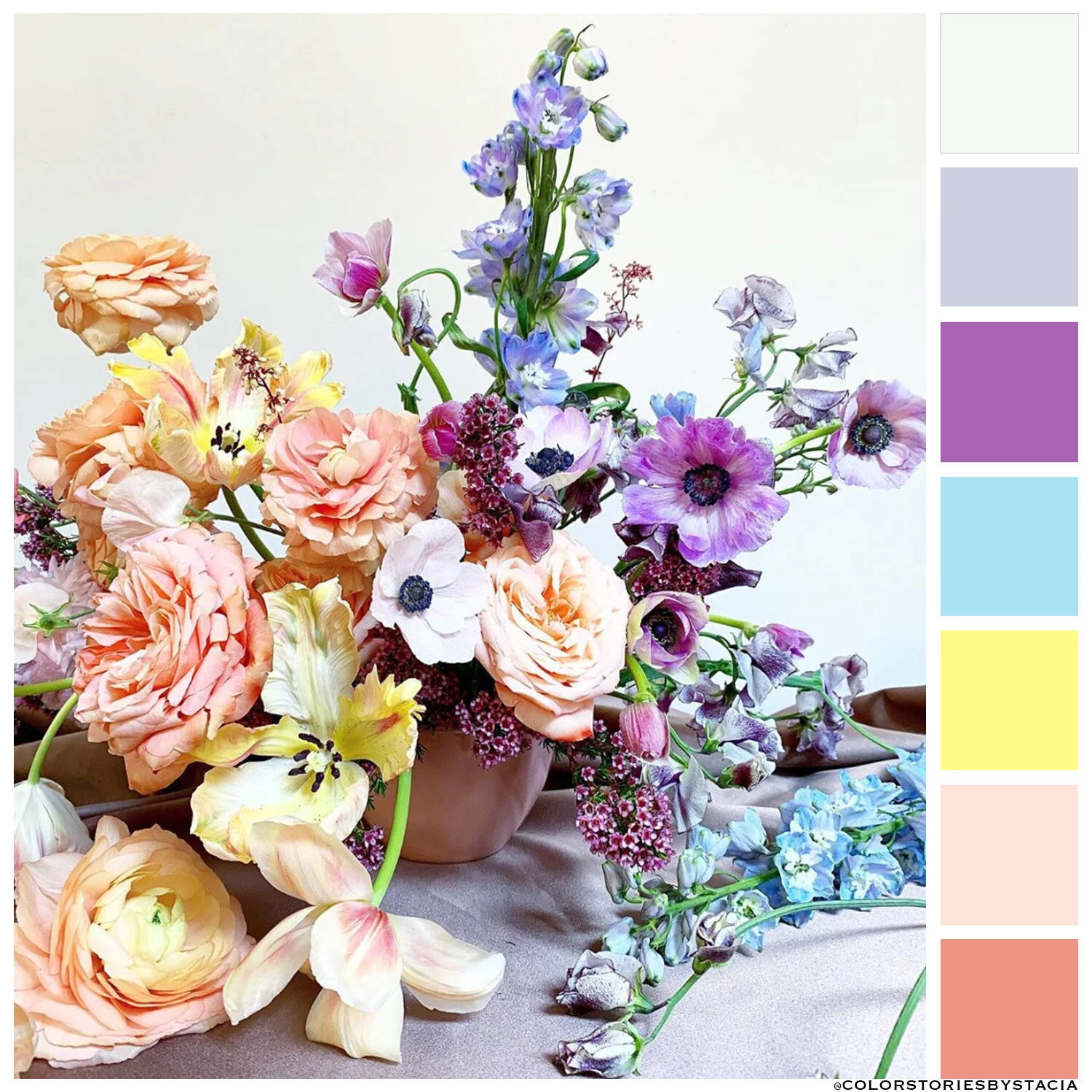 Spring Multi-Color Floral 