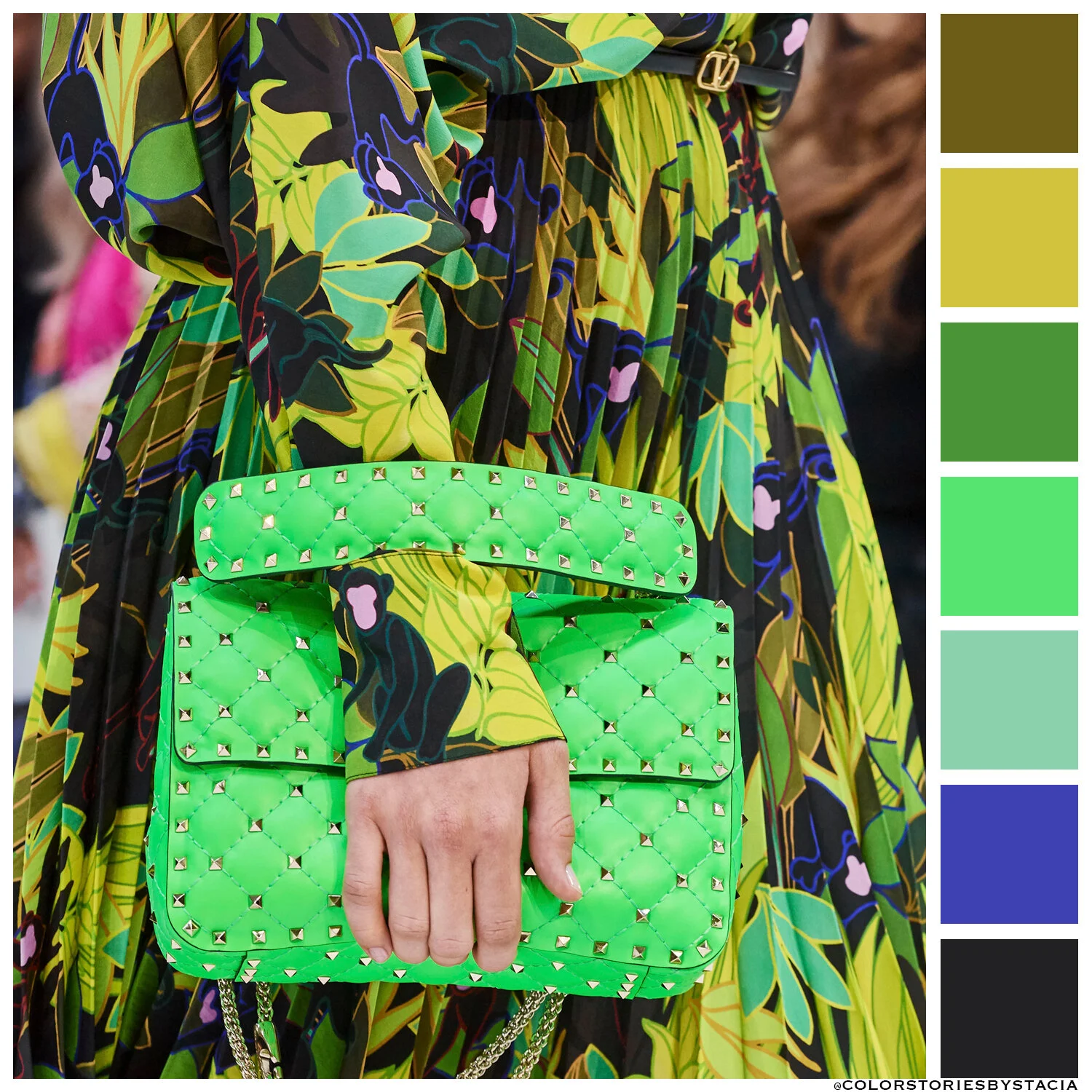 Fluorescent Sour Apple | Valentino SS20