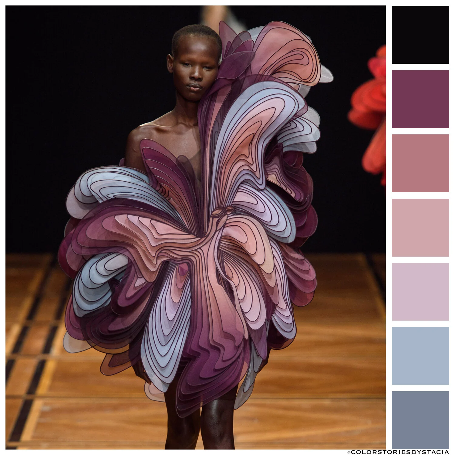 Iris Van Herpen Dusty Plums
