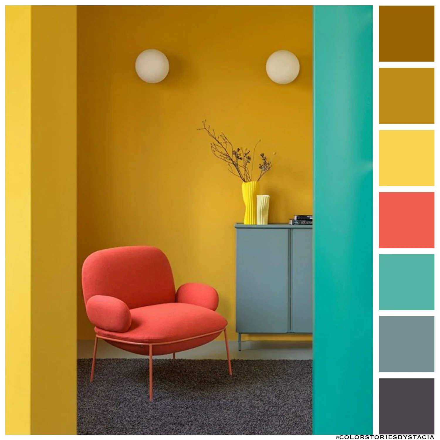 Interior Color-Blocking