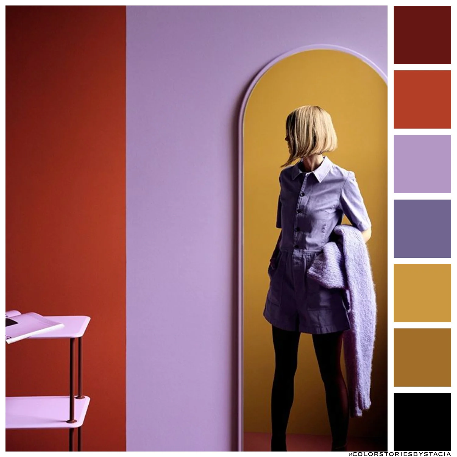   Marsala, Iris &amp; Ochre