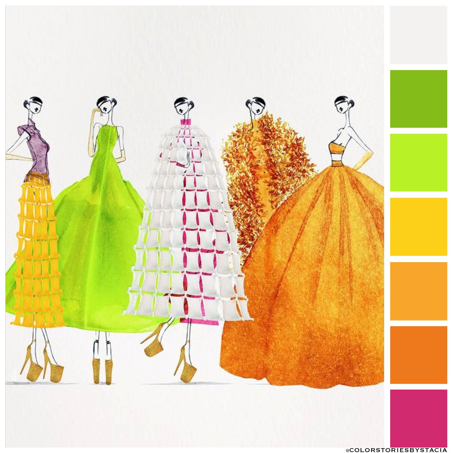 Valentino Illustrations