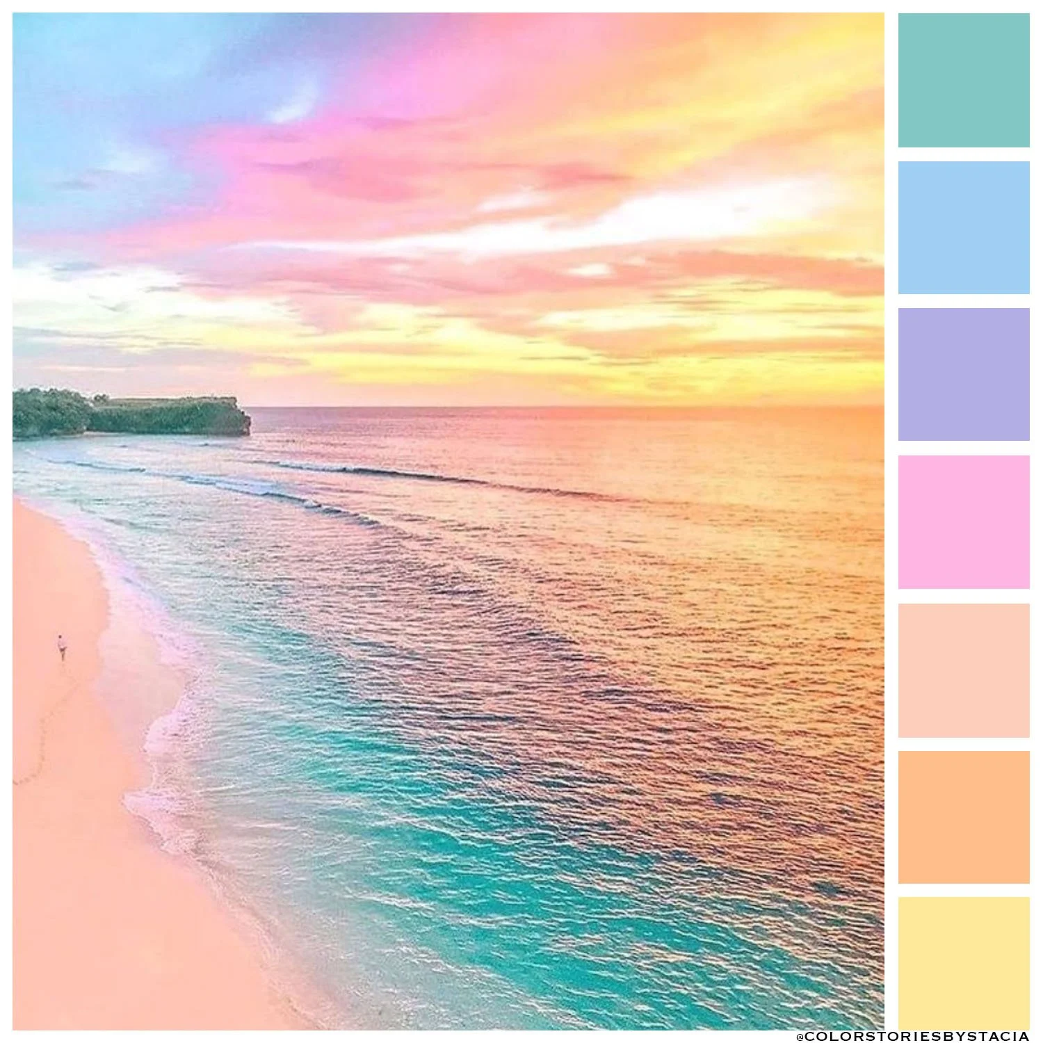 Pastel Beach
