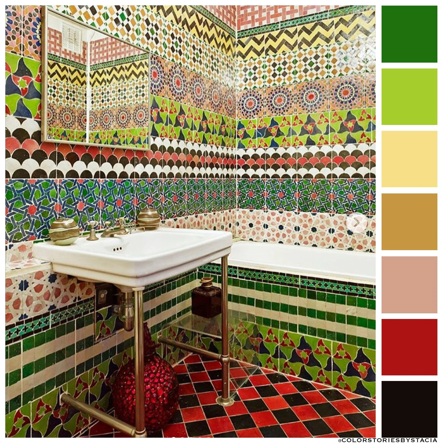 Eclectic Bathroom