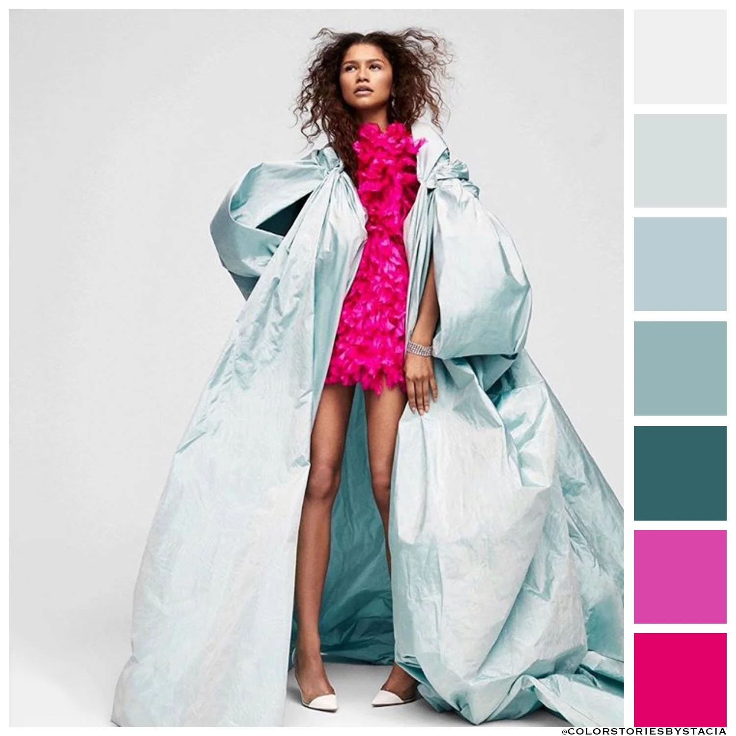 Zendaya in Giambattista Valli