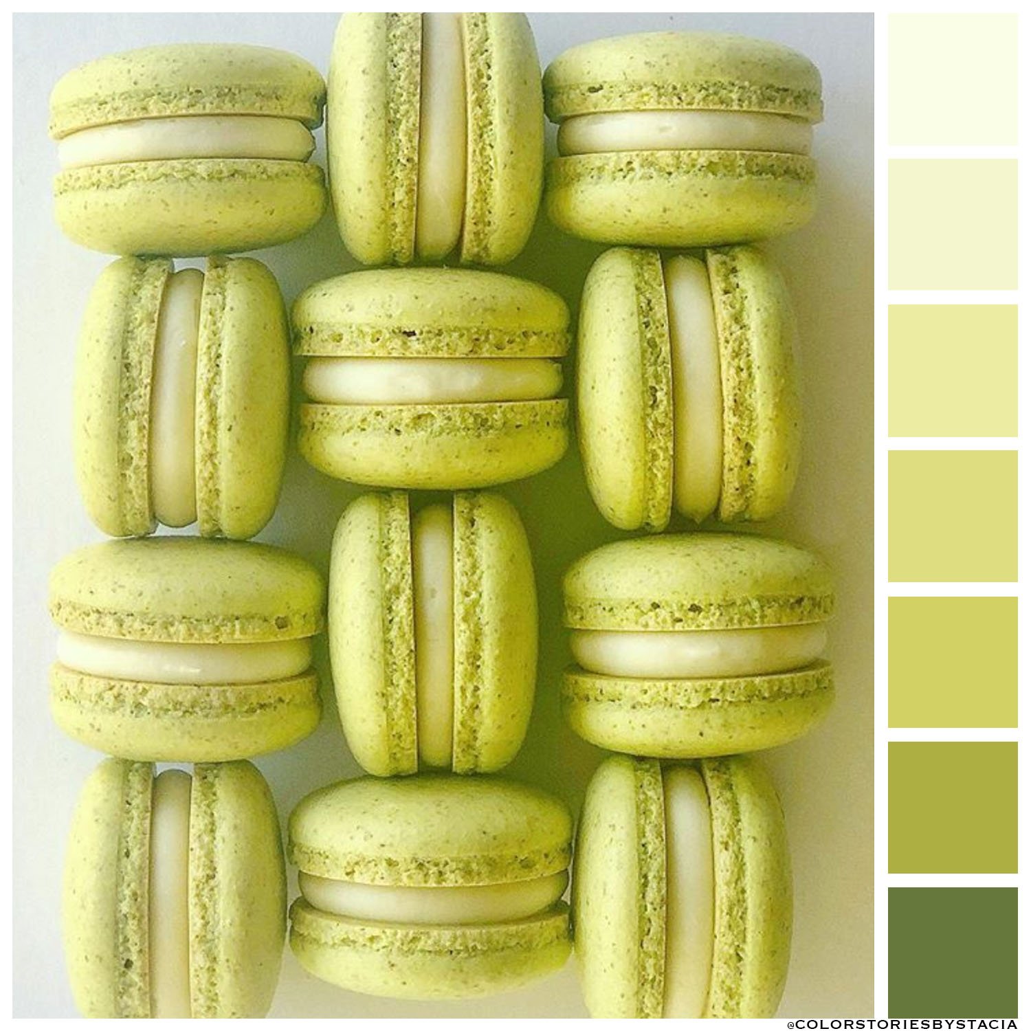 Pistachio Macarons