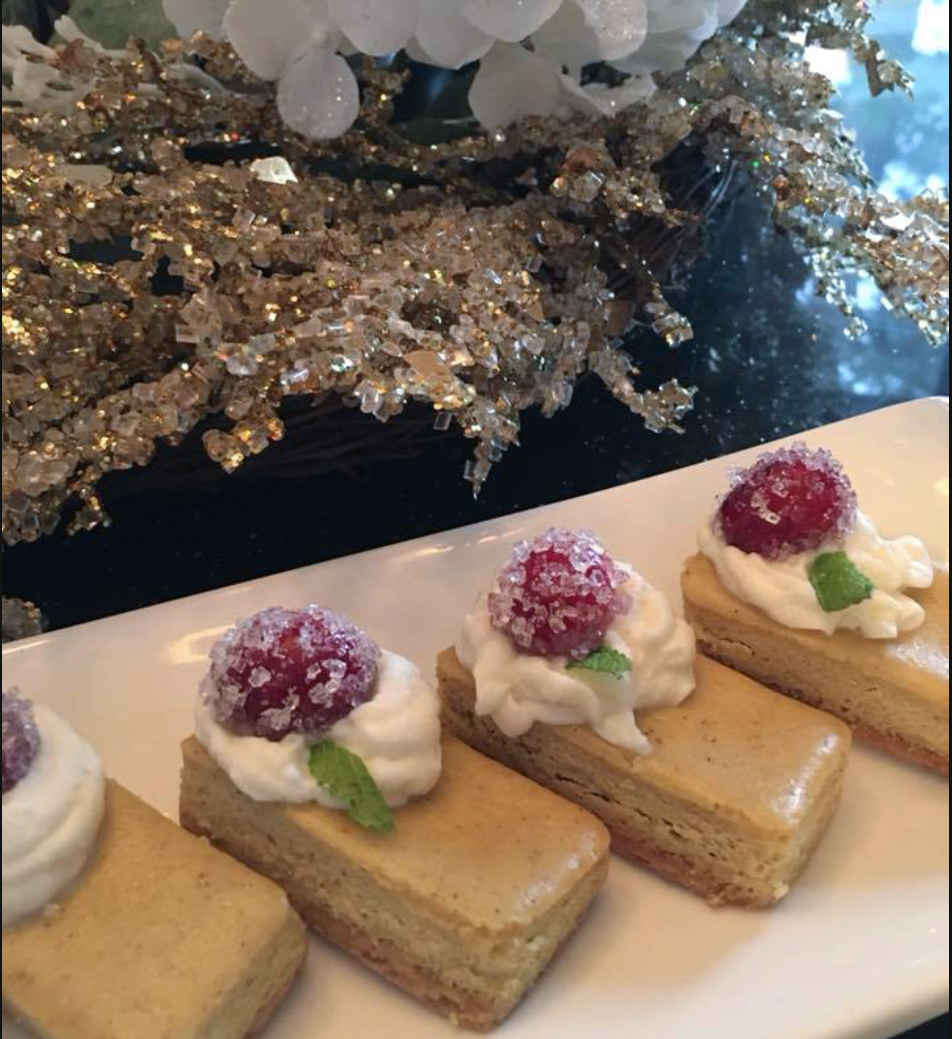 Eggnog Perfect Petite Cheesecakes