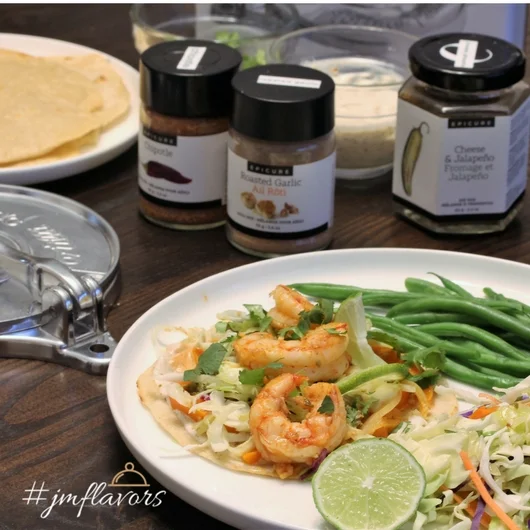 Devil Shrimp Tacos
