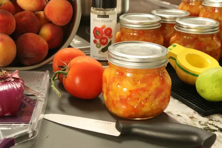 Peach Salsa