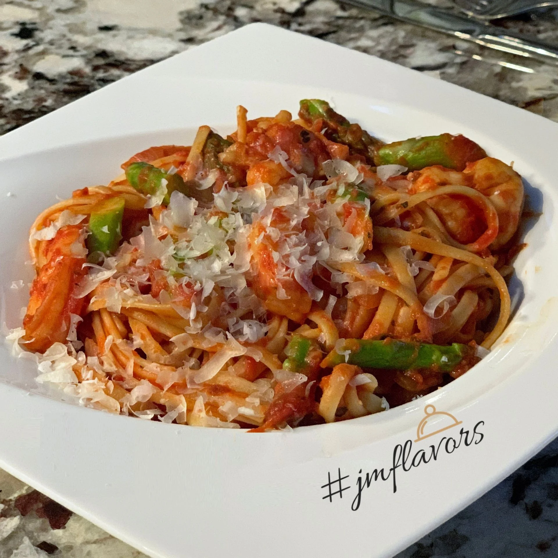 Paprika Shrimp Pasta