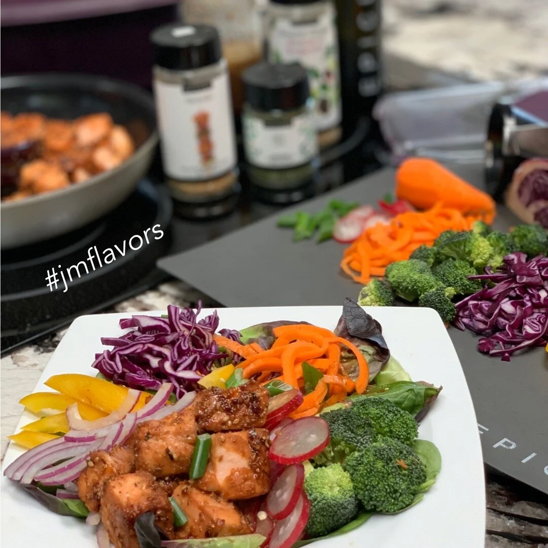 Teriyaki Salmon Bowl