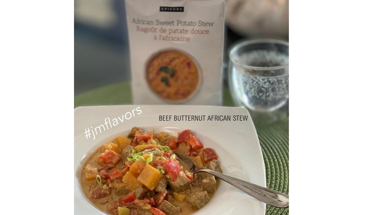 Beef Butternut African Stew