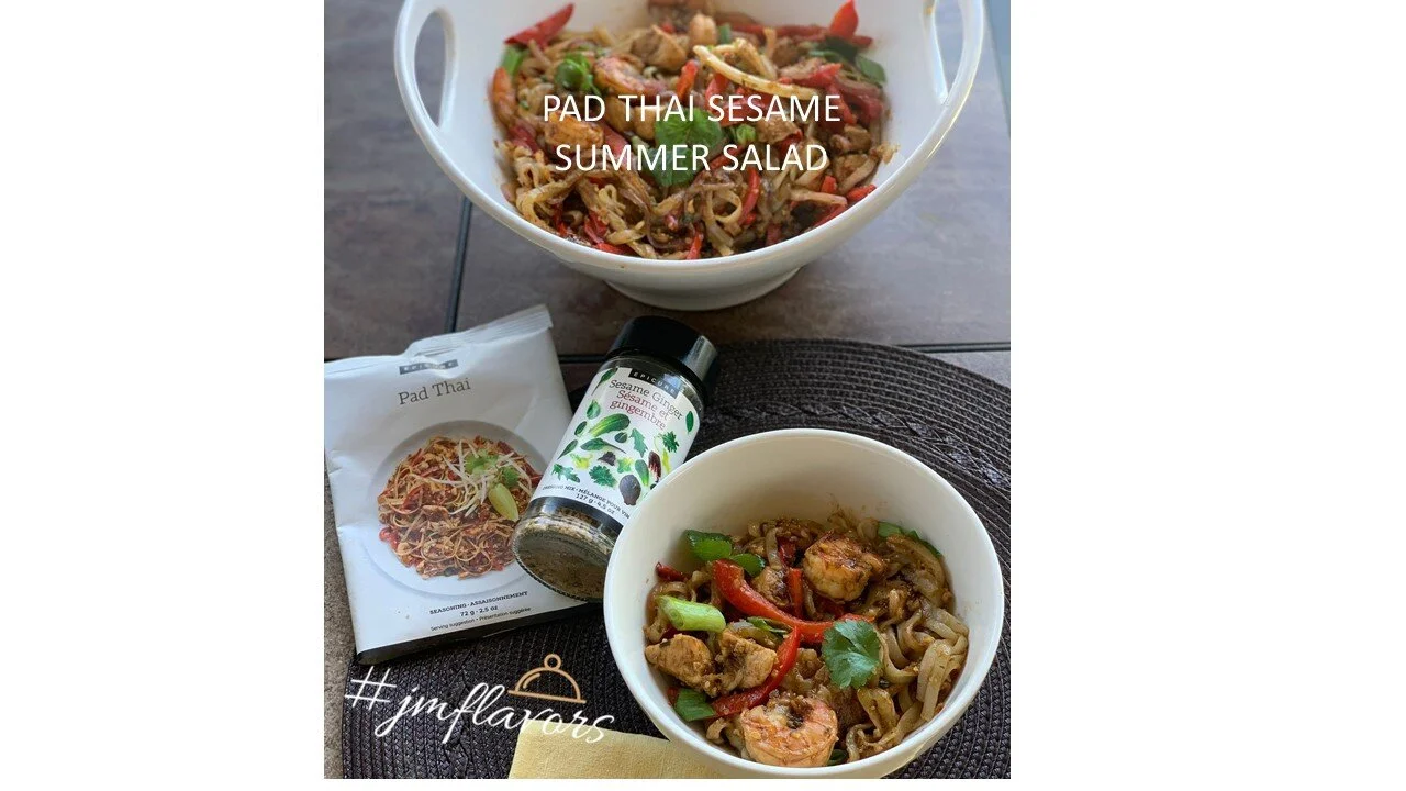 Pad Thai Sesame Summer Salad