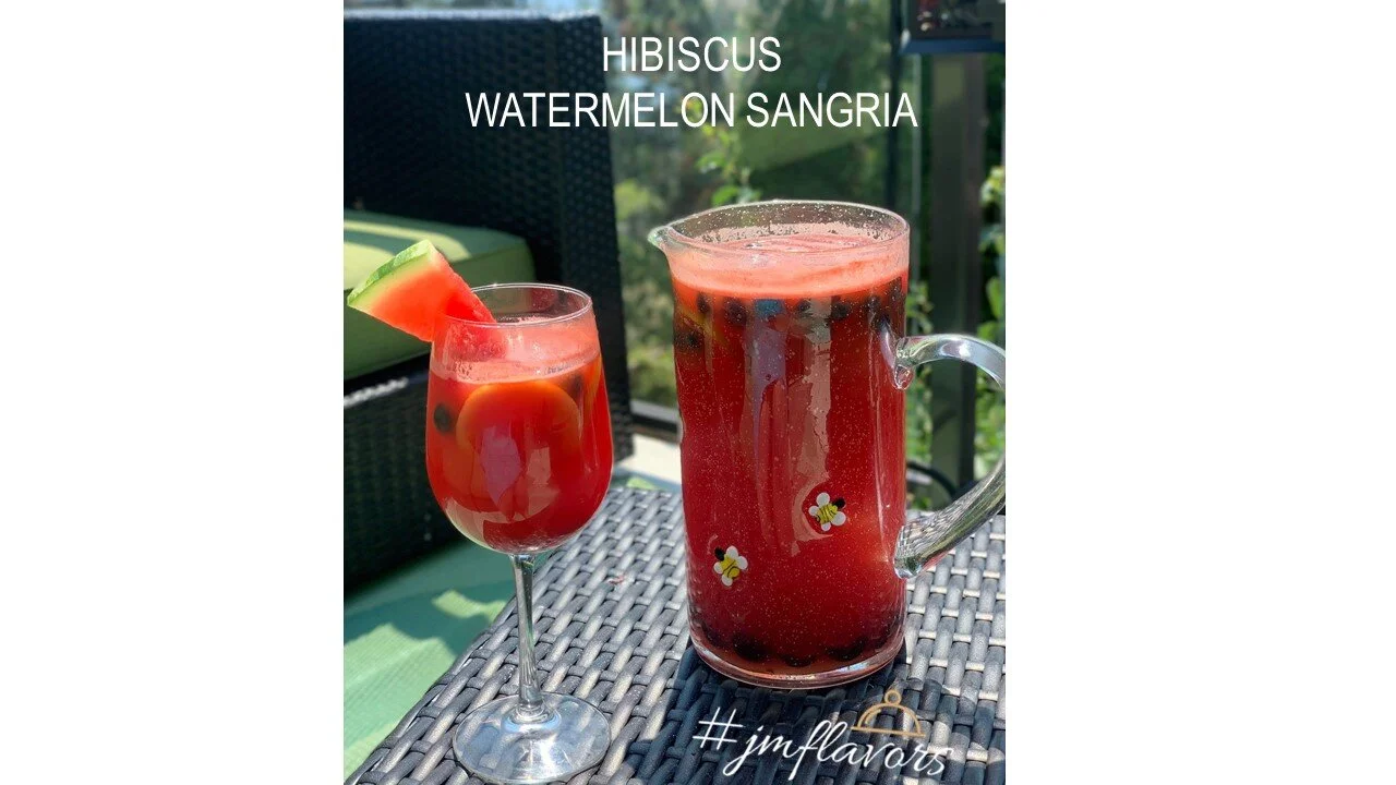 Hibiscus Watermelon Sangria
