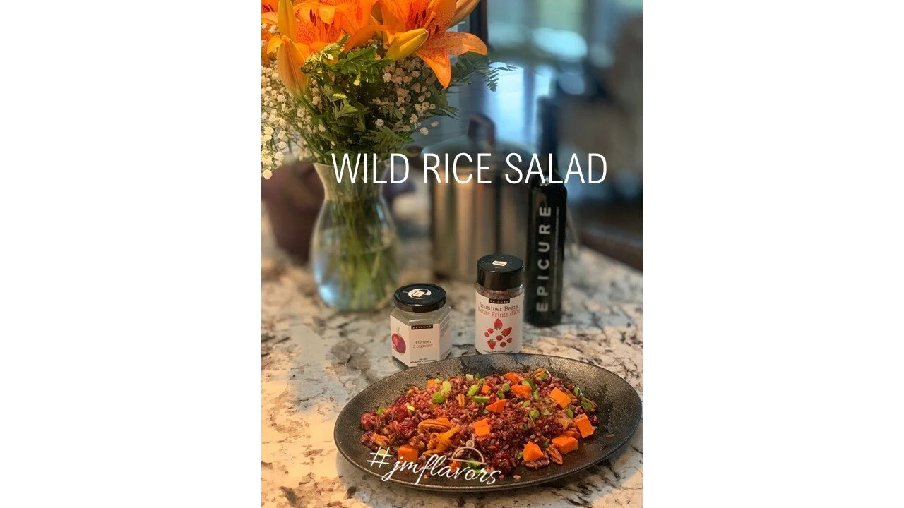 Orange Wild Rice Salad