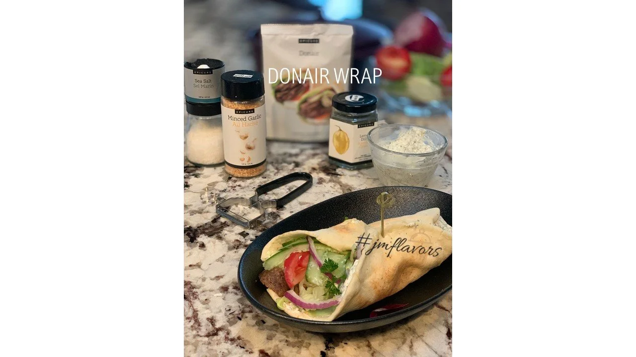 Donair Wrap