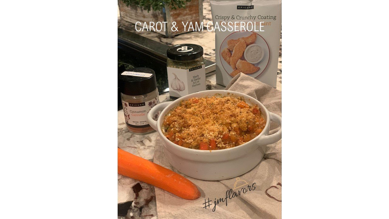 Carrot &amp; Yam Casserole
